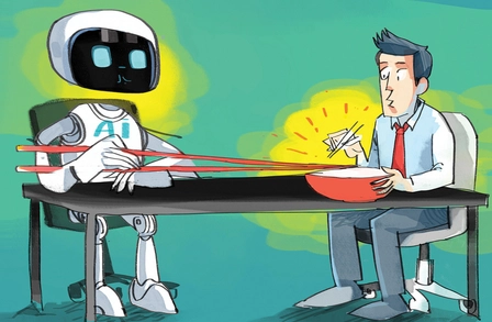 'Đôi đũa' của AI ngày càng dài