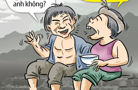 Chí Phèo khoe giấy xác nhận độc thân