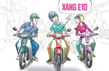 Chạy xăng E10 ổn chứ? Có sao không?