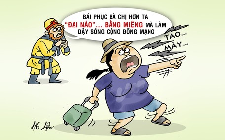 Hành khách 'đại náo' bằng miệng khiến Tề Thiên cũng phải bái phục