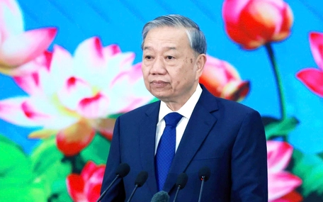 Tổng Bí thư Tô Lâm phát biểu chính sách tại Lào