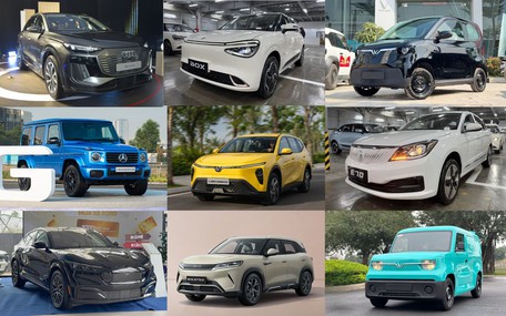 Hàng loạt xe điện ồ ạt đổ bộ Việt Nam năm 2025