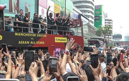 Malaysia thắt chặt an ninh trước trận Man United gặp ASEAN All-Stars
