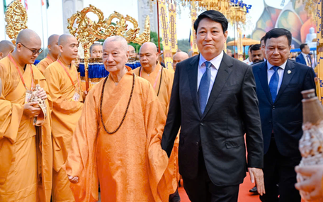 Chủ tịch nước dự khai mạc Đại lễ Vesak 2025: Đề cao tinh thần vô ngã, vị tha