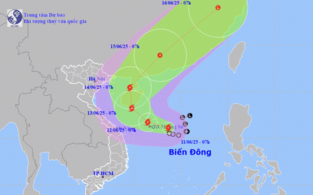 Áp thấp nhiệt đới mạnh lên thành bão