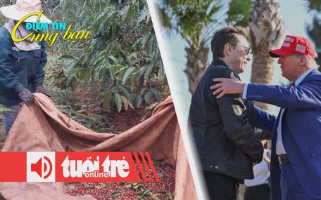 Điểm tin 8h: Giá cà phê tiếp tục giảm; Ông Trump 'sẵn sàng hòa giải' với tỉ phú Elon Musk