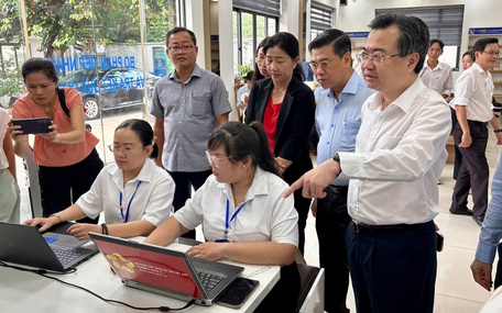 Trực tuyến: Đồng loạt 102 phường, xã TP.HCM 'chạy thử'
