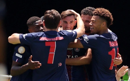 PSG - Atletico Madrid (Hiệp 1) 2-0: Vitinha gia tăng cách biệt