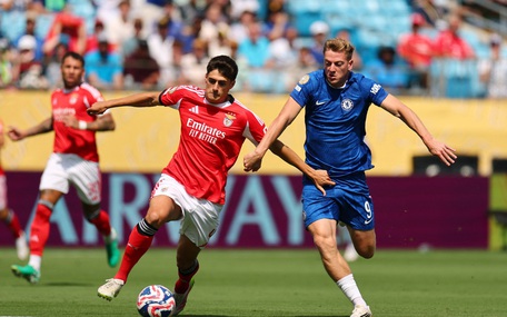 Benfica - Chelsea (hiệp 2) 0-0: Chelsea kiểm soát bóng 62%, có 12 cú sút