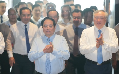 Thủ tướng Phạm Minh Chính chủ trì công bố nghị quyết Quốc hội về Trung tâm tài chính tại TP.HCM