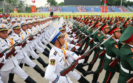 Sắp diễn ra tổng hợp luyện diễu binh, diễu hành lần 2 trên Quảng trường Ba Đình