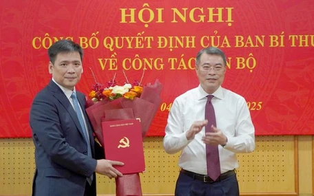 Ông Nguyễn Thanh Bình làm phó trưởng Ban Tổ chức Trung ương