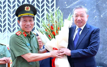 Tổng Bí thư Tô Lâm gặp mặt các điển hình tiên tiến Công an nhân dân