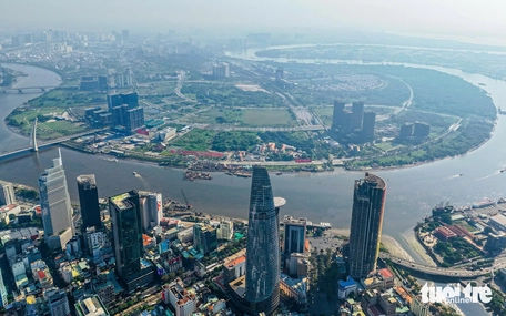 Năm mới, ngắm diện mạo hiện đại của khu đô thị mới Thủ Thiêm sau 30 năm quy hoạch