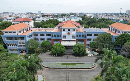 'Khoác áo mới' cho trụ sở UBND quận 12 cũ thành Trường liên cấp Lê Thị Riêng