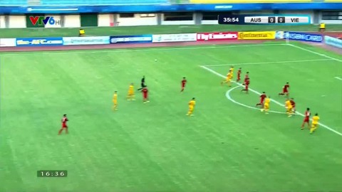 Bàn thắng trong trận U19 Việt Nam và U19 Australia