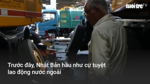 Nhật Bản cởi mở với lao động nước ngoài theo thời gian