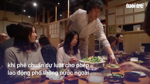 Nhật Bản cho phép lao động nhập cư phổ thông ở lại vĩnh viễn