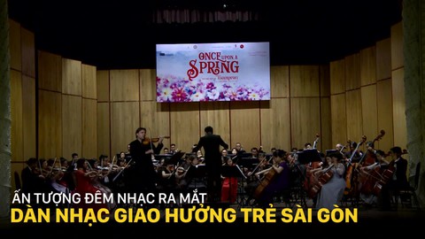 Ấn tượng đêm nhạc ra mắt dàn nhạc giao hưởng trẻ Sài Gòn
