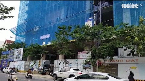 Một công nhân rơi từ tầng 8 công trình condotel tại Đà Nẵng
