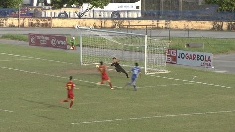 Highlight: CAND 1 - 1 Bình Định TMS, CAND chính thức xuống hạng