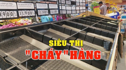 Một ngày sau mưa bão, siêu thị tại TP.HCM đã 'cháy' hàng