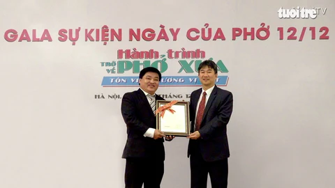 Ngày 12.12 chính thức là Ngày của phở Việt Nam