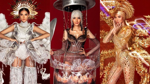 Giải trí 24h: Á hậu Hoàng Thùy chọn "Cafe phin sữa đá" là Quốc phục dự thi Miss Universe 2019
