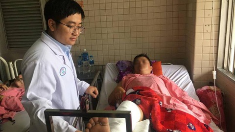 Lời kể của phó công an xã khi bị cướp kéo lê trên đường