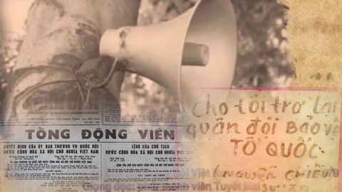 Bản tin kêu gọi cả nước chống Trung Quốc xâm lược năm 1979 được chia sẻ mạnh