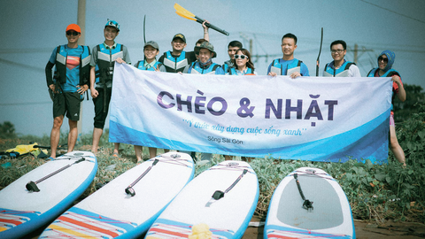 “Chèo và nhặt”, người trẻ thể hiện trách nhiệm với môi trường