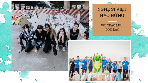 Giải trí 24h: Nghệ sĩ Việt hào hứng với trào lưu “Thử thách dọn rác”