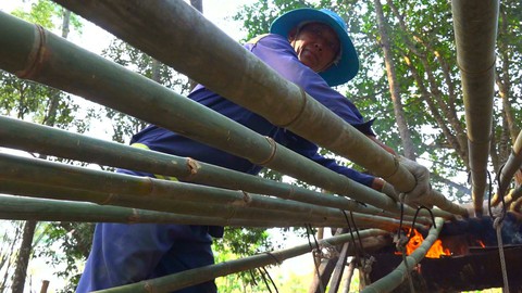Nhọc nhằn nghề uốn tầm vông
