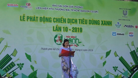 TP.HCM phát động chiến dịch Tiêu dùng xanh 2019