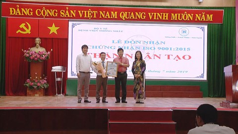 Lần đầu tiên khoa thận nhân tạo của Việt Nam đạt chứng nhận ISO