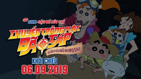 “Shin - cậu bé bút chì” giải cứu bố trong phần phim mới
