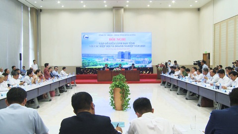 Lãnh đạo tỉnh Bình Dương nghe doanh nghiệp "hiến kế”