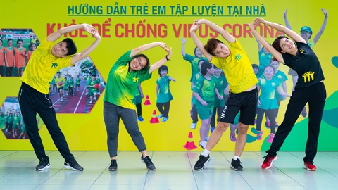 Bài 26: 'Khỏe để chống virus Corona" với bài tập nâng cao cùng âm nhạc