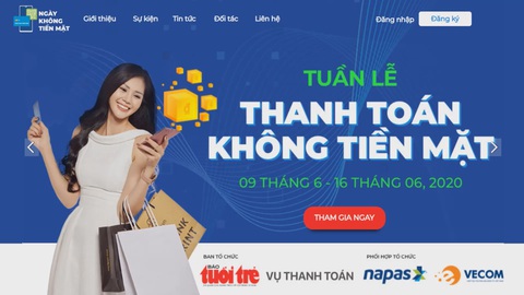 Doanh nghiệp và người tiêu dùng hào hứng hưởng ứng Ngày không tiền mặt