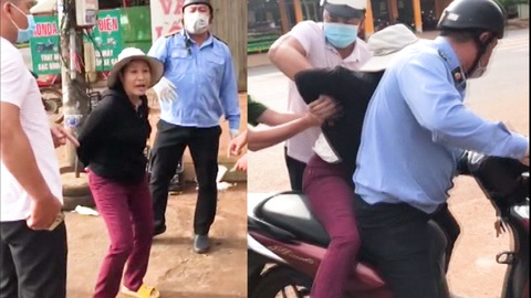 Video: Người phụ nữ cởi khẩu trang thách thức lực lượng chống dịch, bị phạt 2 triệu đồng
