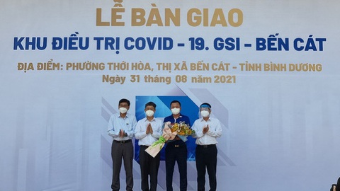 Doanh nghiệp chủ động hỗ trợ Bình Dương xây dựng khu điều trị dã chiến 10.000 m2