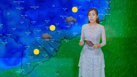 Dự báo thời tiết 25-3: Tia cực tím ở TP.HCM, Cần Thơ có nguy cơ gây hại rất cao