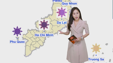 Dự báo thời tiết 6-4: Tia cực tím ở mức rất cao; Đề phòng sóng to gió lớn trên biển