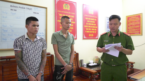 Video: Bắt 2 thanh niên dùng súng trong vụ hỗn chiến ở Lào Cai