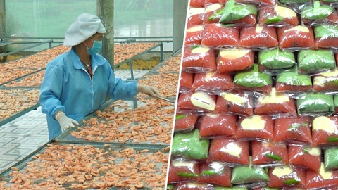 Nghề làm tôm khô, nem Lai Vung được công nhận là Di sản văn hóa phi vật thể quốc gia