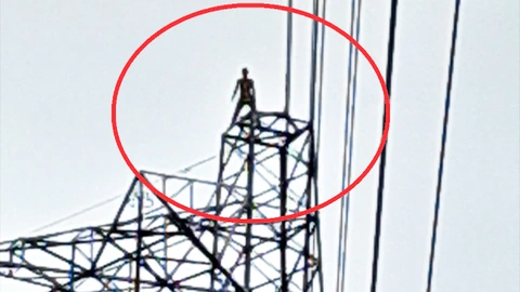 Ba lần nhậu say rồi leo cột điện cao thế 500kV, người đàn ông phải ký cam kết không tái phạm với công an