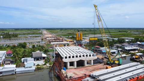 Cao tốc Cần Thơ - Cà Mau đang chậm tiến độ 3 tháng, vì sao?