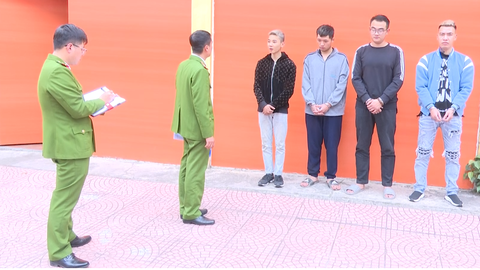 Bắt 3 đối tượng mua cỏ Mỹ về trộn với thuốc lào để bán kiếm lời