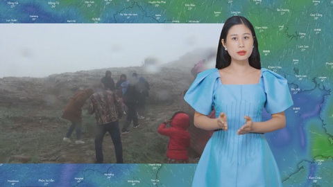 Dự báo thời tiết 12-3: Miền Bắc trời chuyển rét kèm theo mưa; Biển Đông có sóng cao 4m