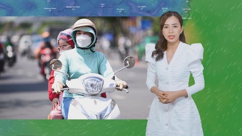 Dự báo thời tiết 16-3: Miền Nam nắng nóng, miền Bắc đêm và sáng trời lạnh